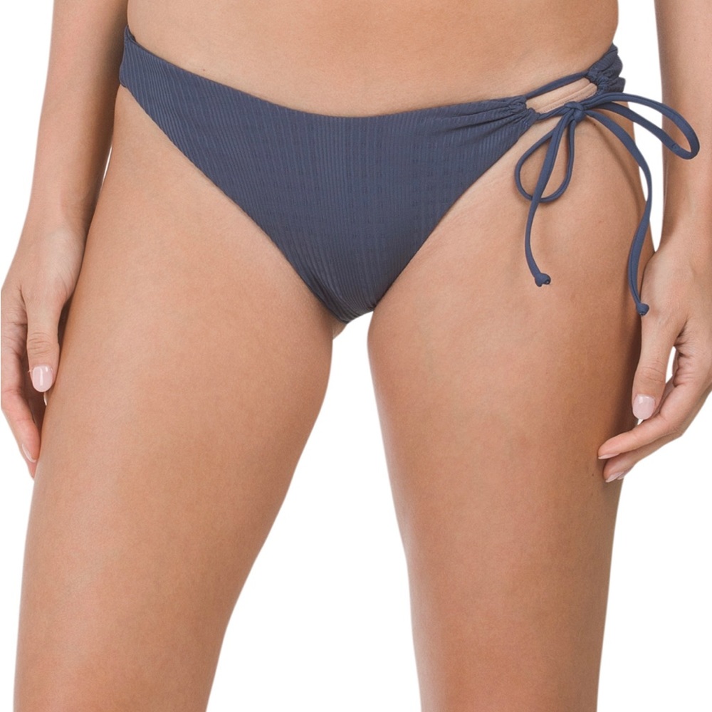 NWT L* Space- Navy/ Slate Amal Bikini Bottom Revolve Bikini